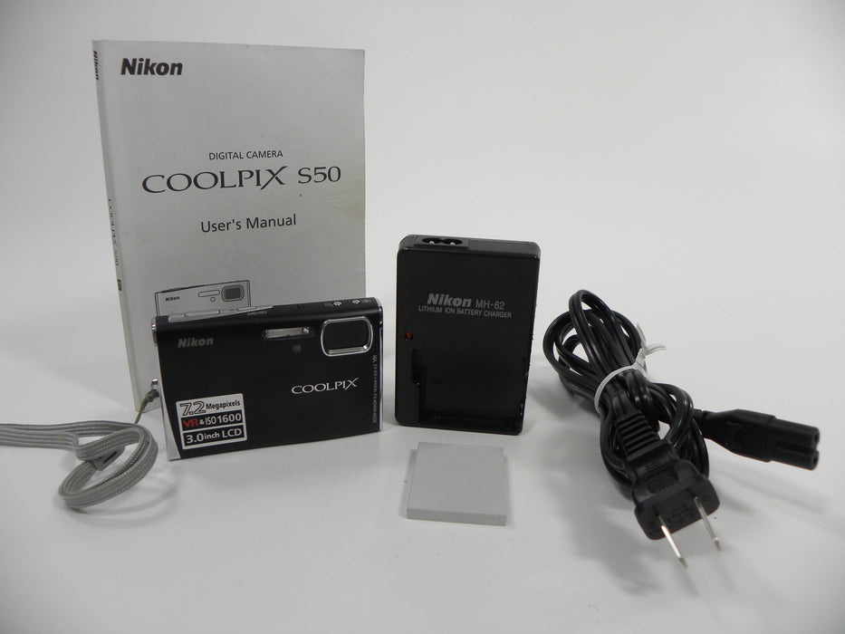 Nikon Coolpix S50 7.2mp Digital Camera