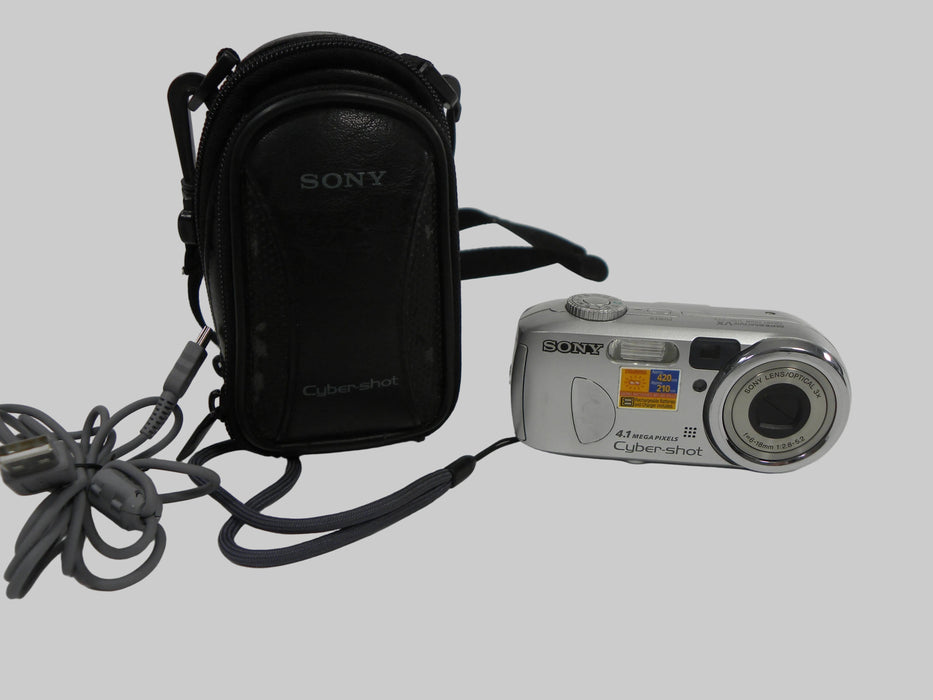 Sony Cyber-Shot DSC-P73 Mpeg Movie VX 4.1mp Digital Camera