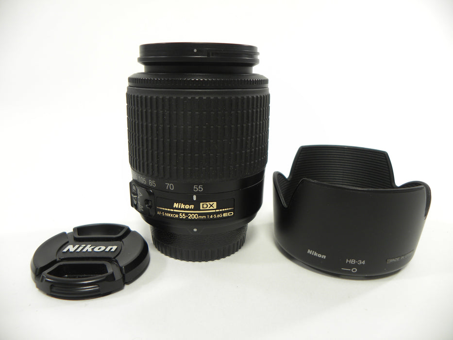 Nikon AF-S Nikkor DX ED 55-200mm f4-5.6G F Mount