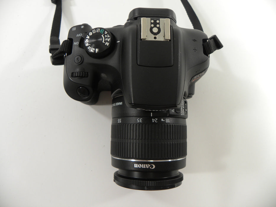 Canon EOS Rebel T6 18mp Digital SLR w/EF-S 18-55 IS II Shutter Ct. 12,641
