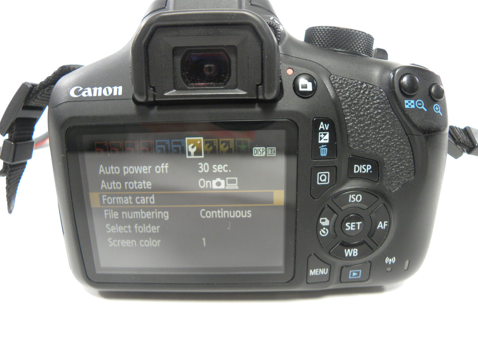 Canon EOS Rebel T6 18mp Digital SLR w/EF-S 18-55 IS II Shutter Ct. 12,641