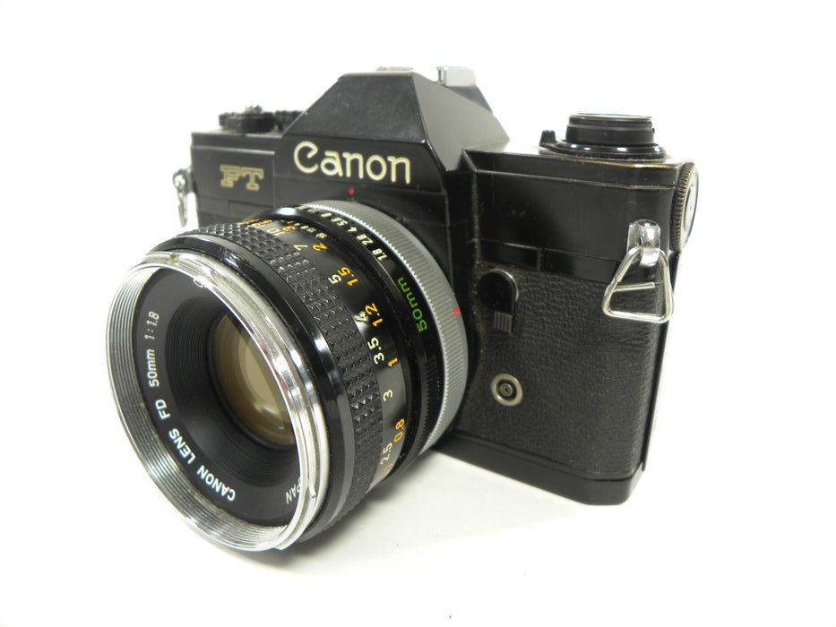 Canon FT QL 35mm SLR w/FD 50mm f1.8