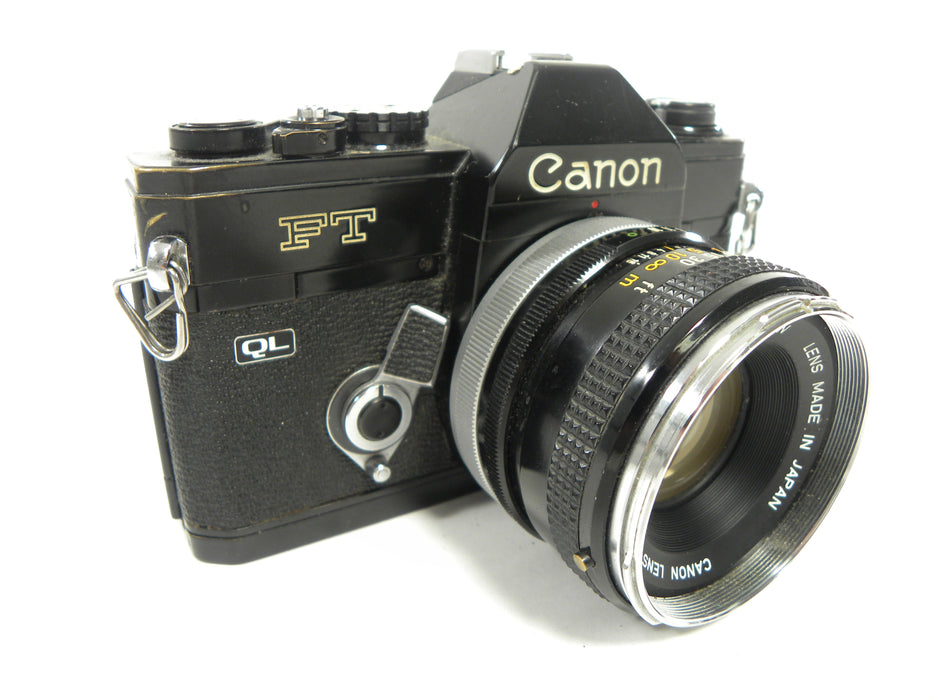 Canon FT QL 35mm SLR w/FD 50mm f1.8