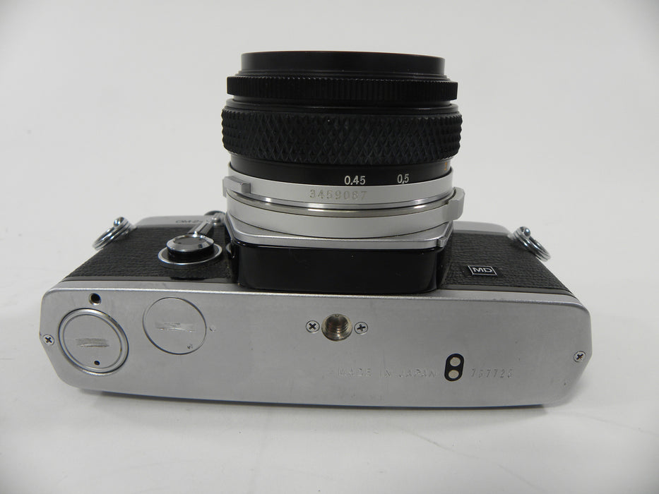 Olympus OM2n 35mm SLR w/Zuiko Auto-S 50mm f1.8 AS IS No Returns