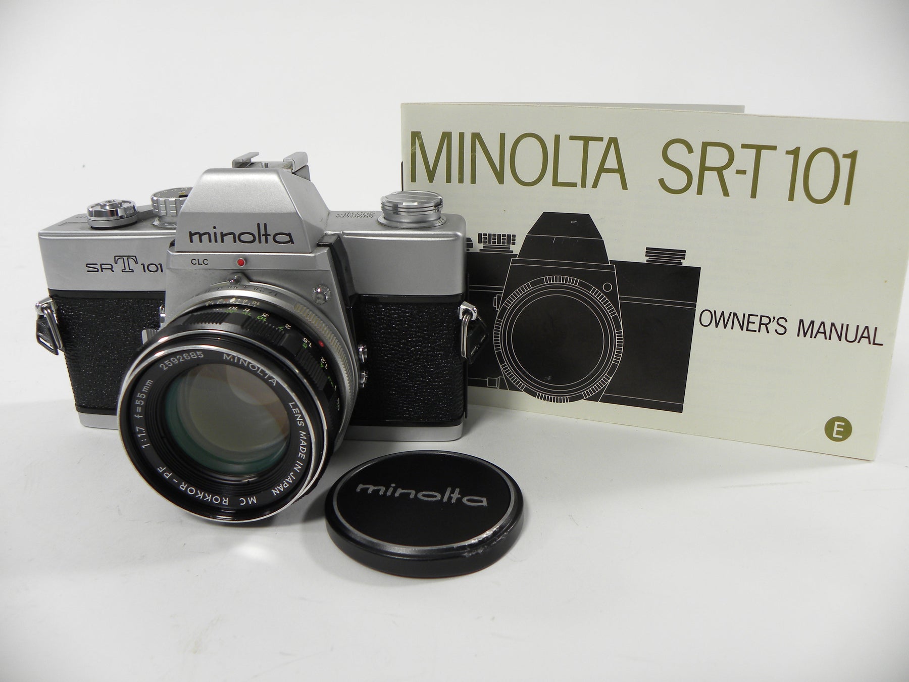 Minolta SRT 101 35mm SLR w/ Rokkor-PF MC 55mm f1.7
