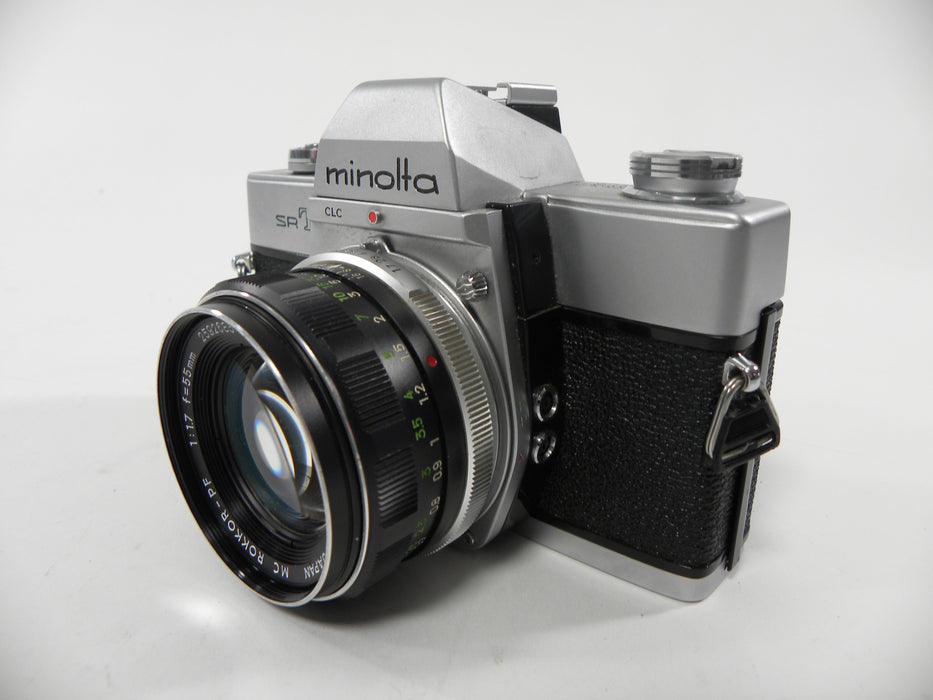 Minolta SRT 101 35mm SLR w/ Rokkor-PF MC 55mm f1.7