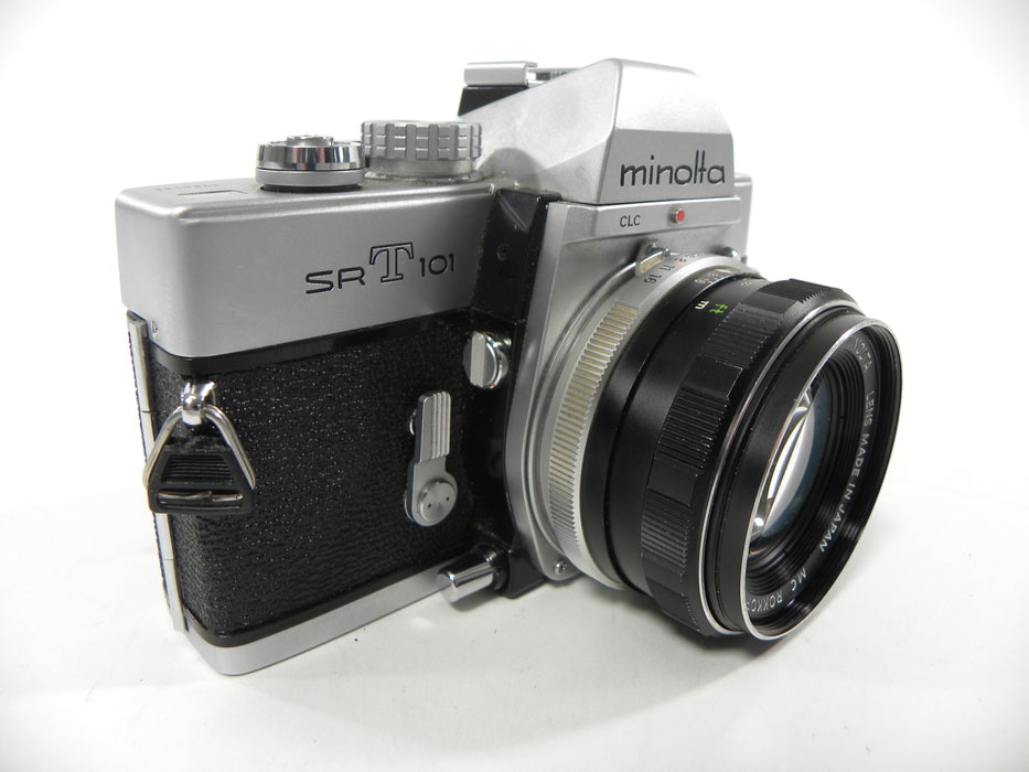 Minolta SRT 101 35mm SLR w/ Rokkor-PF MC 55mm f1.7