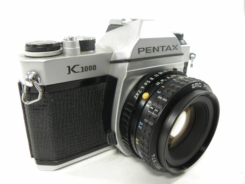 Pentax K-1000 35mm SLR w/Pentax-A 50mm f2
