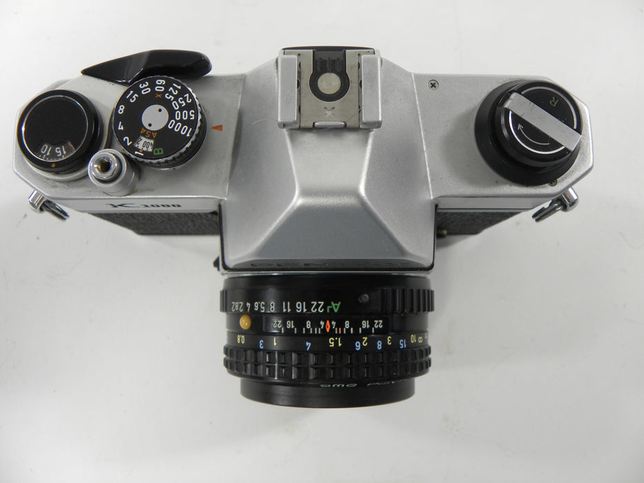 Pentax K-1000 35mm SLR w/Pentax-A 50mm f2