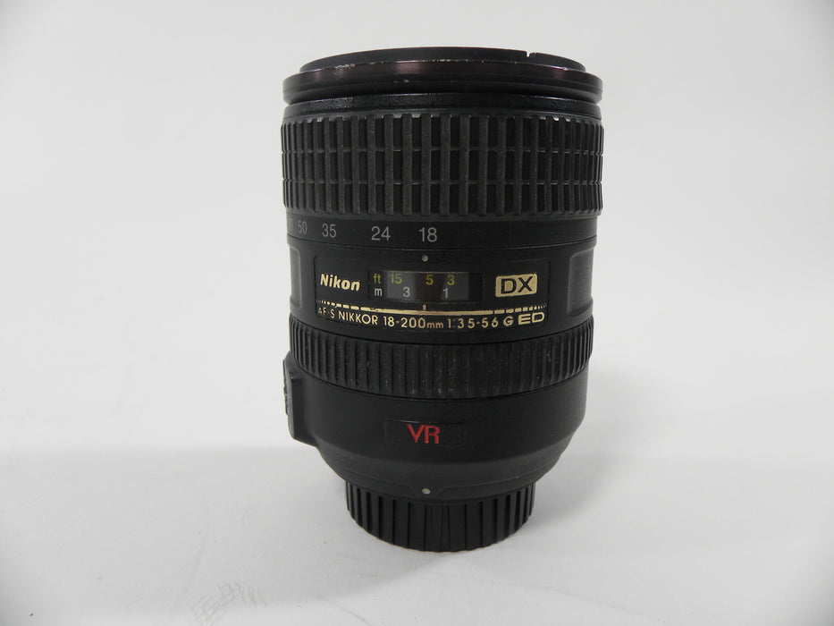 Nikon AF-S Nikkor DX VR ED IF 18-200mm f3.5-5.6G AS IS