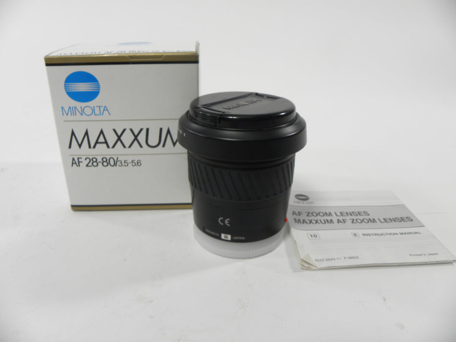 Minolta AF Zoom 28-80mm f3.5-5.6 A Mount