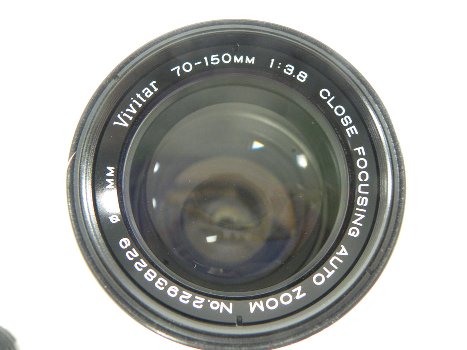 Vivitar Close Focusing Auto Zoom 70-150mm f3.8 FD Mount