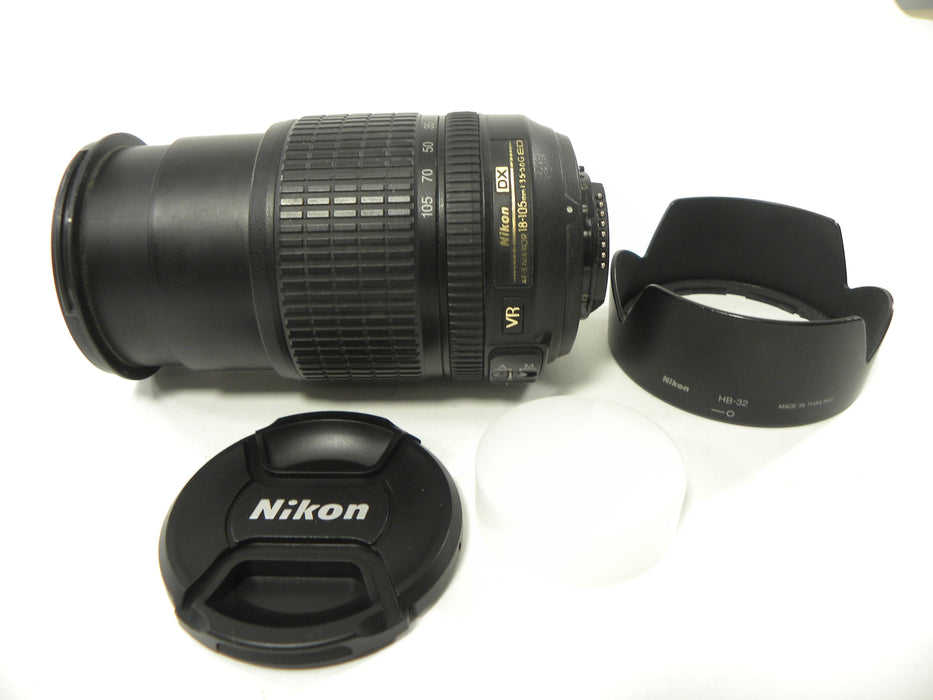 Nikon AF-S Nikkor DX VR ED IF 18-105mm f3.5-5.6G F Mount