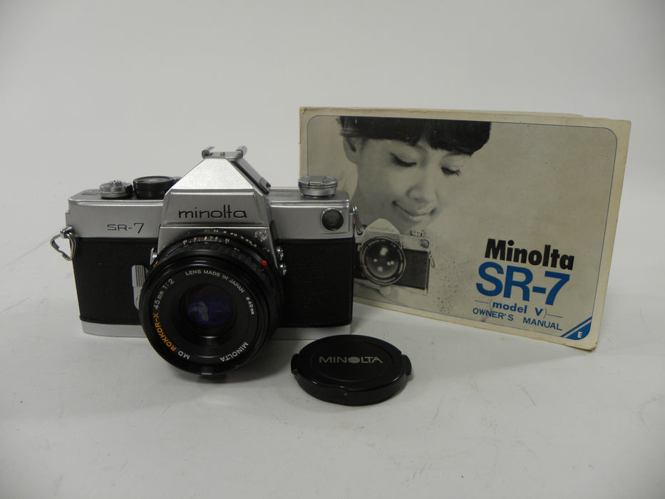 Minolta SR-7 35mm SRL w/Minolta MD 45mm f2