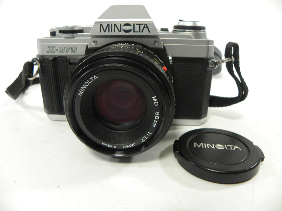Minolta X-370 35mm SLR w/MD 50mm f1.7