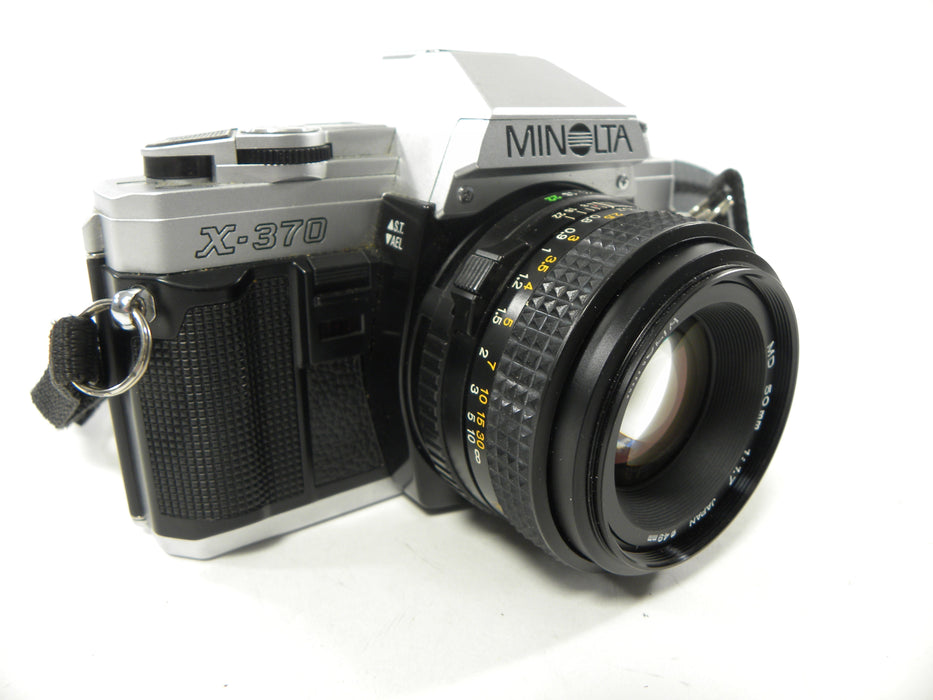Minolta X-370 35mm SLR w/MD 50mm f1.7