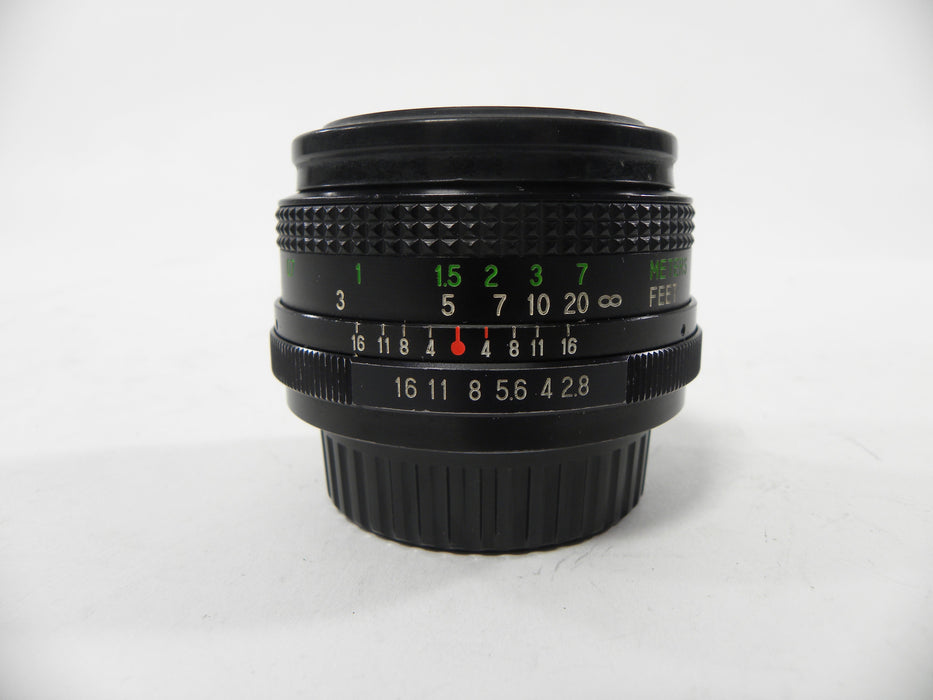 Vivitar 35mm f2.8 Auto Wide Angle Pk Mount lens