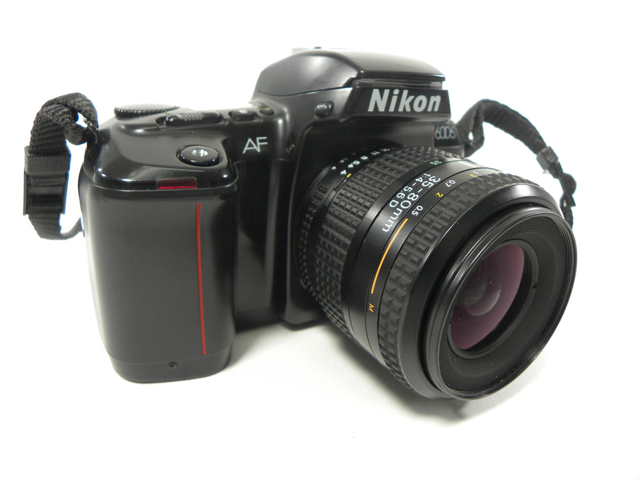 Nikon AF N6006 35mm SLR w/Nikon AF Nikkor 35-80mm f4-5.6D