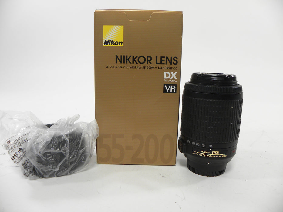 Nikon AF-S Nikkor DX VR ED IF 55-200mm f4-5.6G F Mount