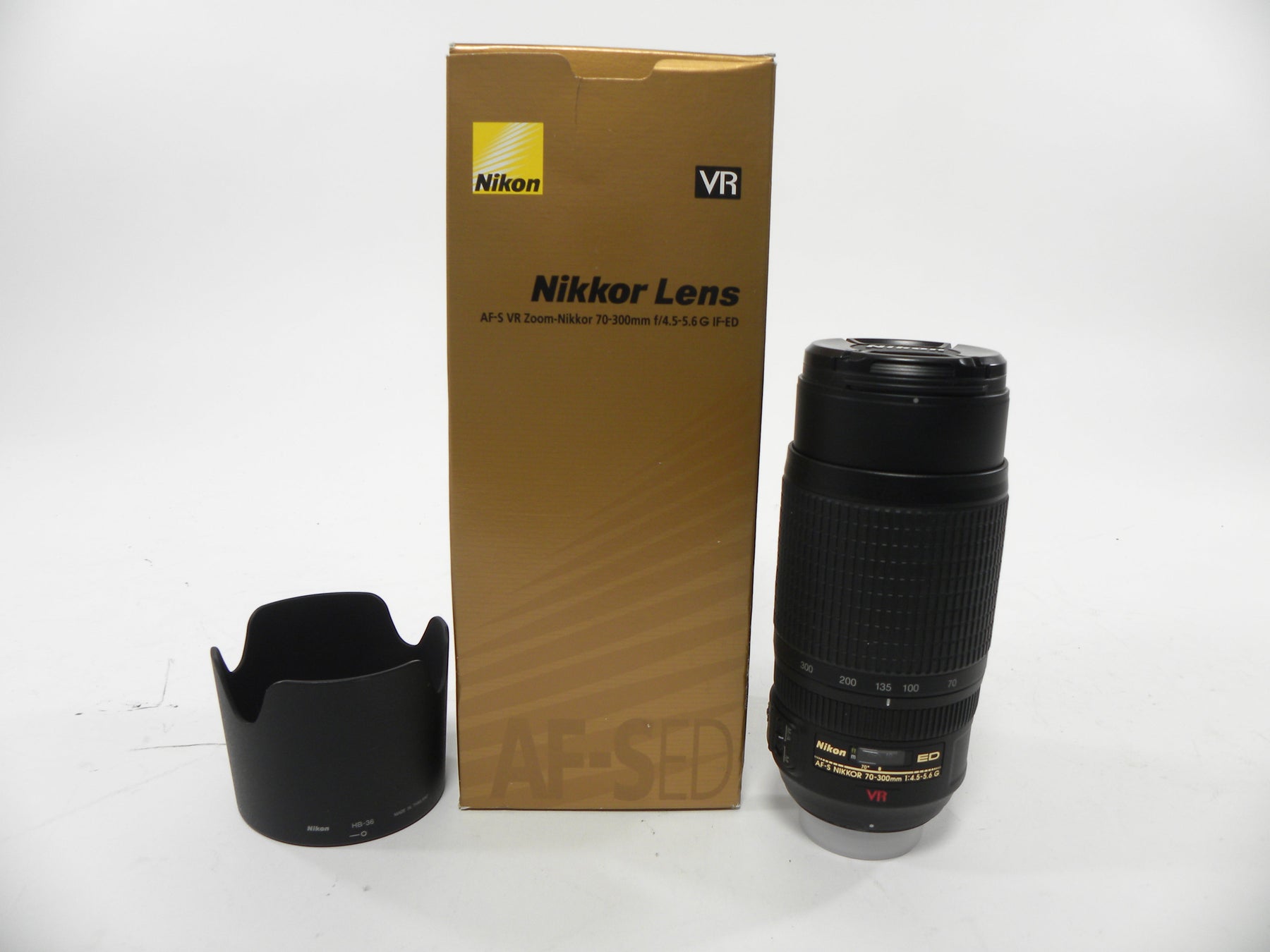 Nikon AF-S Nikkor ED VR IF 70-300mm f4.5-5.6G F Mount