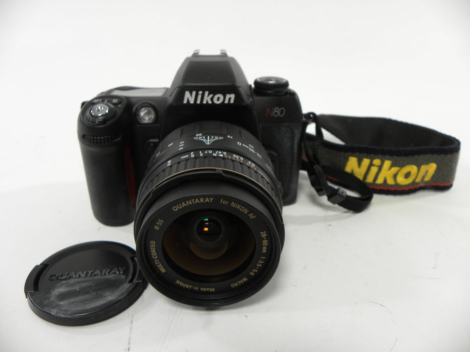 Nikon N80 35mm SLR w/Quantaray 28-80mm f3.5-5.6