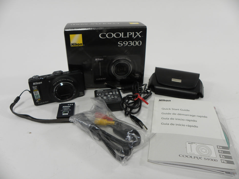 Nikon Coolpix S9300 16.0mp Digital Camera As-Is (Please read)