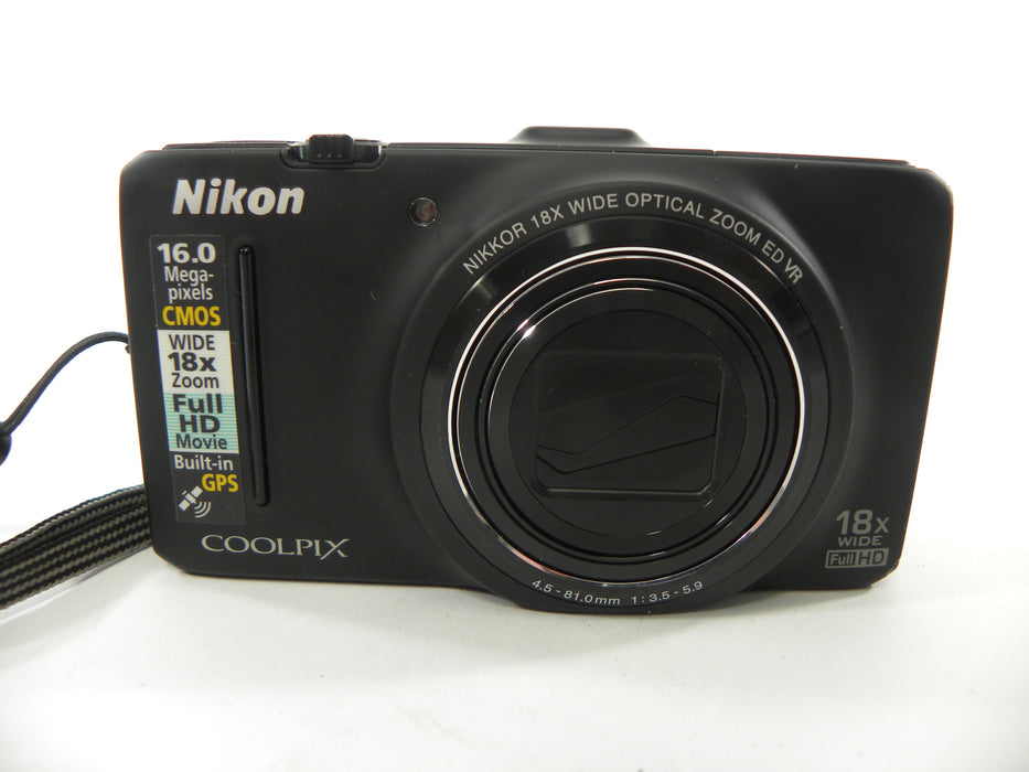 Nikon Coolpix S9300 16.0mp Digital Camera As-Is (Please read)