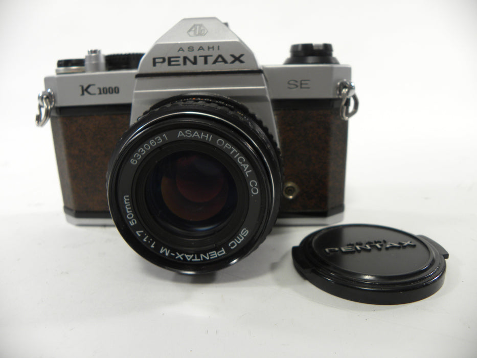 Pentax K-1000 SE 35mm SLR w/SMC Pentax-M 50mm f1.7
