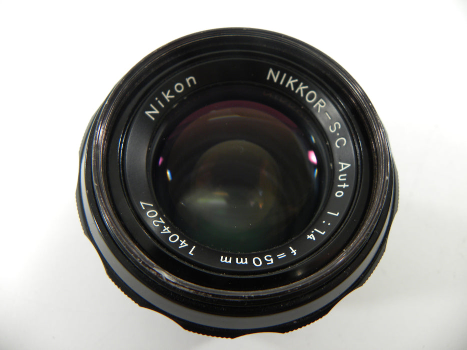 Nikon Nikkor-S.C. Auto 50mm f1.4 F Mount