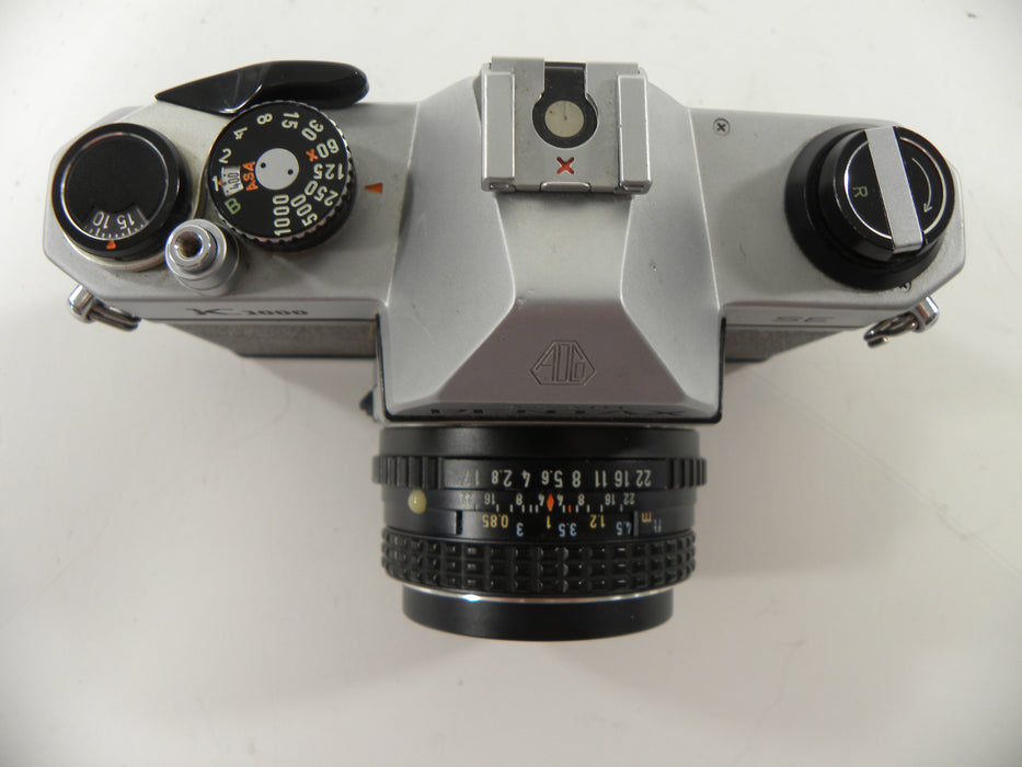 Pentax K-1000 SE 35mm SLR w/SMC Pentax-M 50mm f1.7