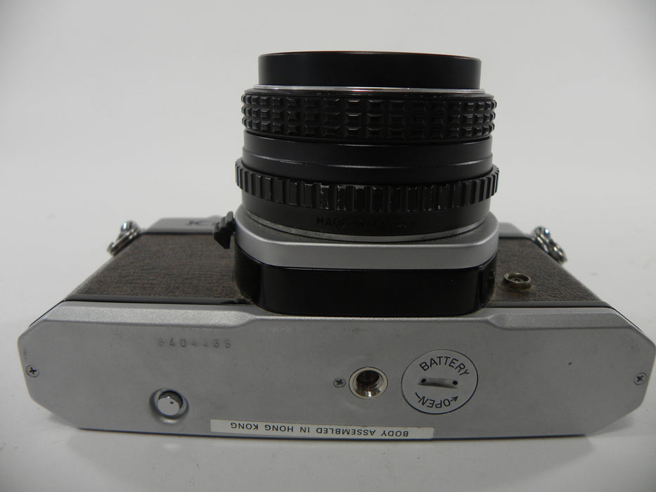 Pentax K-1000 SE 35mm SLR w/SMC Pentax-M 50mm f1.7