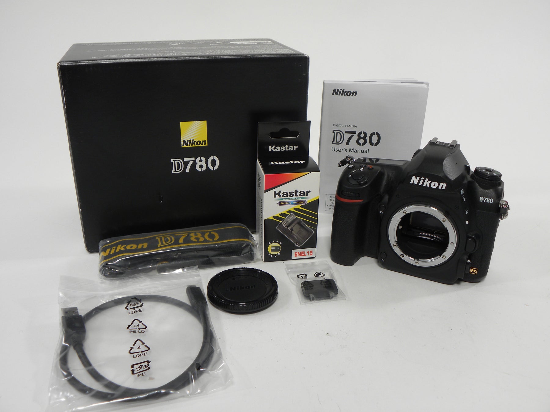 Nikon D780 24.5mp Digital SLR Body Only Shutter Ct. 2,397