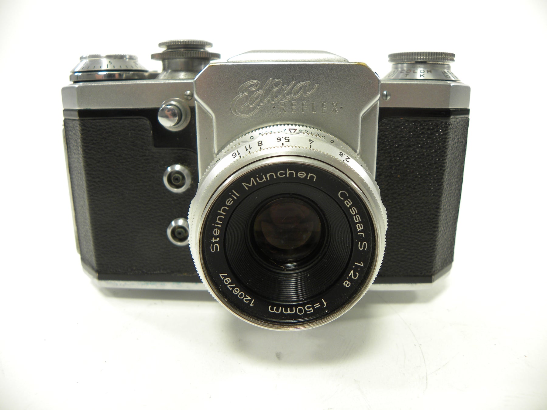 Edixa Reflex 35mm camera with a Cassar S 50mm f2.8 Read
