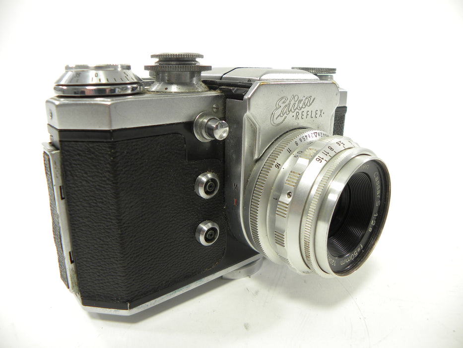 Edixa Reflex 35mm camera with a Cassar S 50mm f2.8 Read