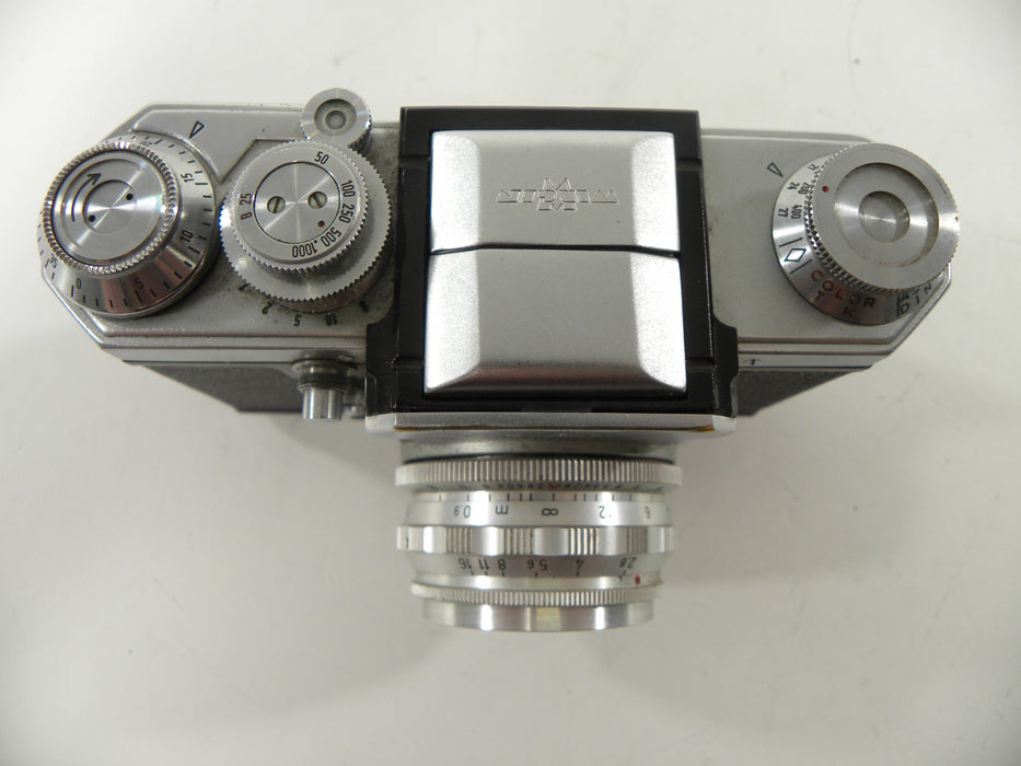 Edixa Reflex 35mm camera with a Cassar S 50mm f2.8 Read