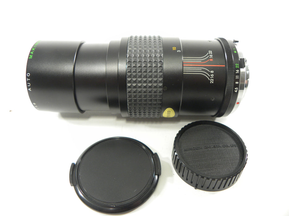 Makinon Auto 200mm f4.5 Minolta MD Mount