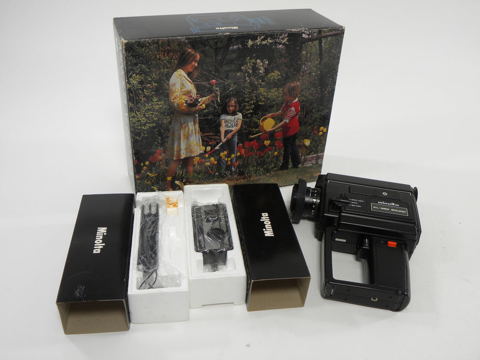 Minolta XL-660 8mm Sound Video Camera  UNTESTED!