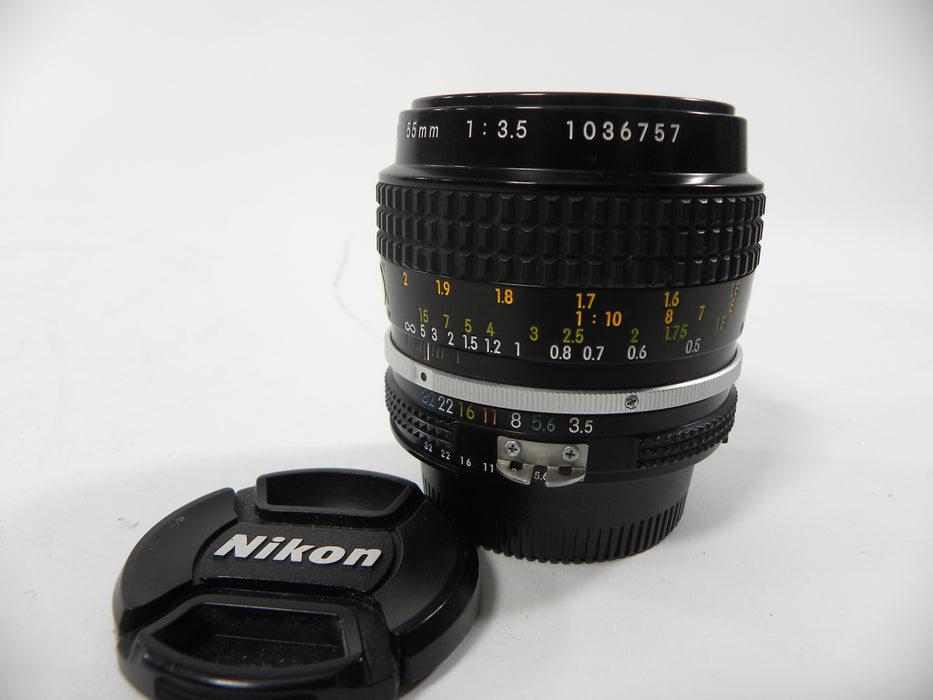 Nikon Micro-Nikkor 55mm f3.5 F Mount