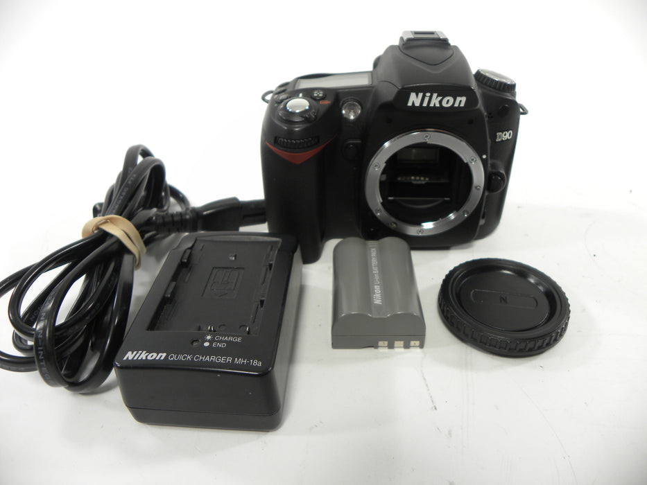 Nikon D90 12.3mp Digital SLR Body Only Shutter Ct. 1,179 AS IS No Returns