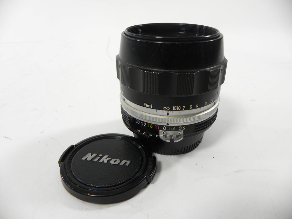 Nikon Micro-Nikkor Auto 55mm f3.5 F Mount Nippon Kogaku