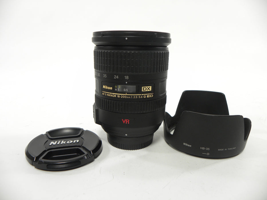 Nikon AF-S Nikkor DX VR ED IF 18-200mm f3.5-5.6G