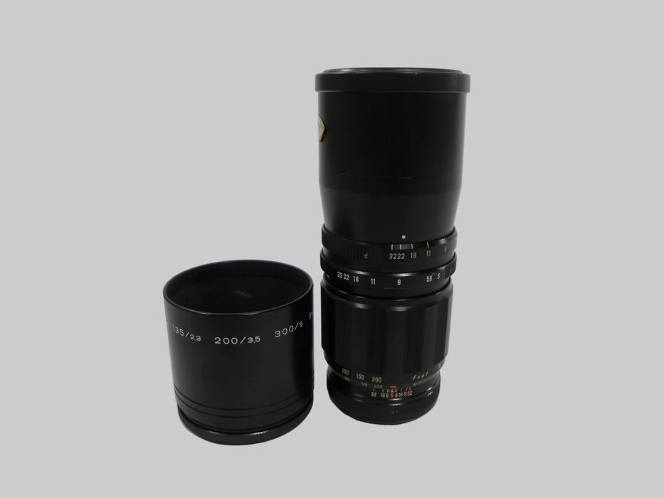 Sankyo Kohki Komura 300mm f5 L39 mount
