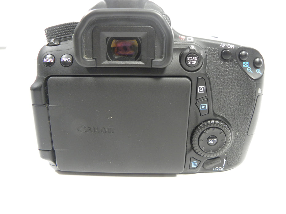 Canon 70D 20mp Digital SLR Body Only Shutter ct. 54,471
