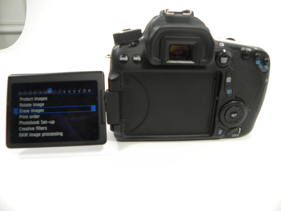 Canon 70D 20mp Digital SLR Body Only Shutter ct. 54,471
