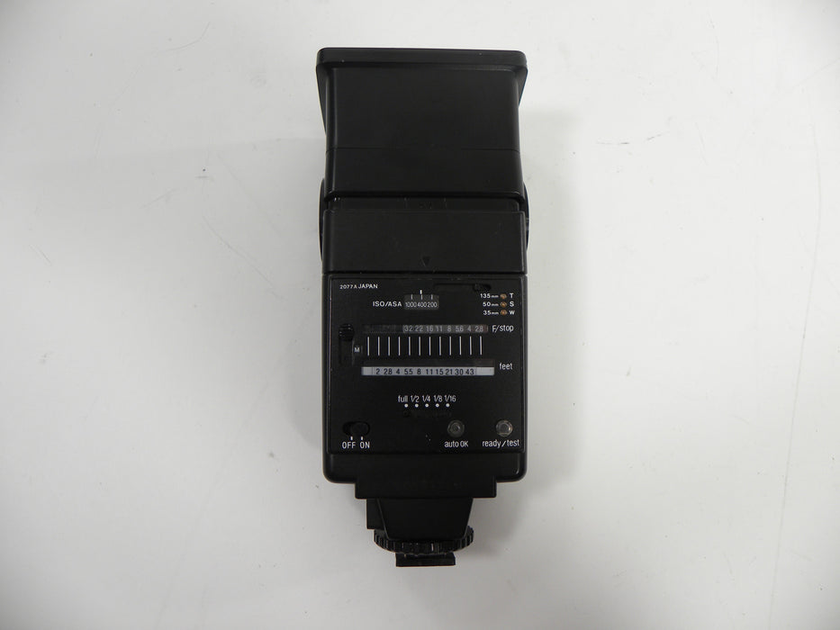 Sunpak Auto Zoom 333 Thyristor Universal Shoe Mount Flash