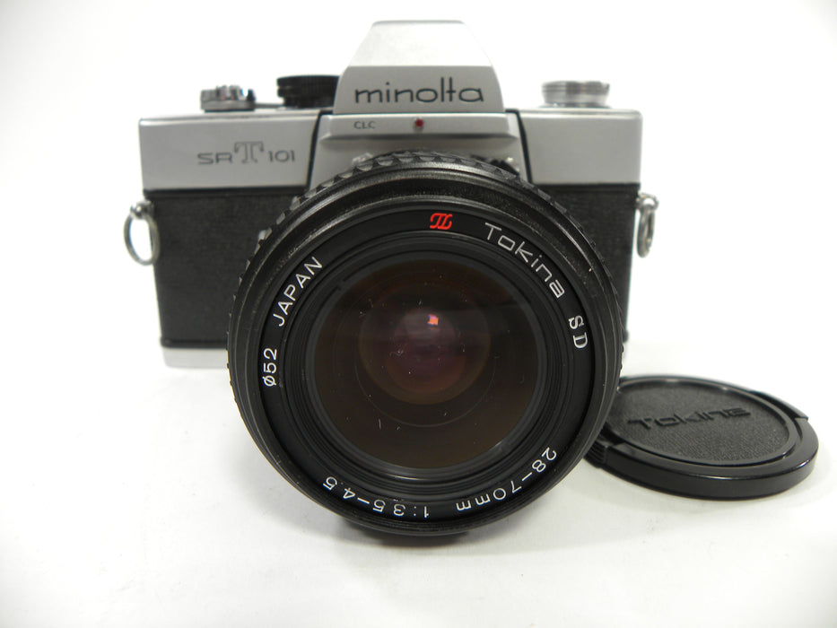Minolta SRT101 35mm SLR w/Tokina SD 28-70mm f3.5-4.5