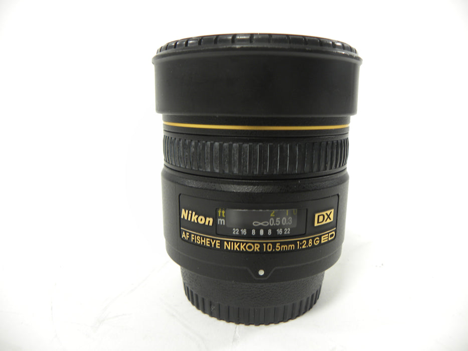 Nikon AF Nikkor Fisheye DX ED 10.5mm f2.8G  AS IS (Parts) No Returns!