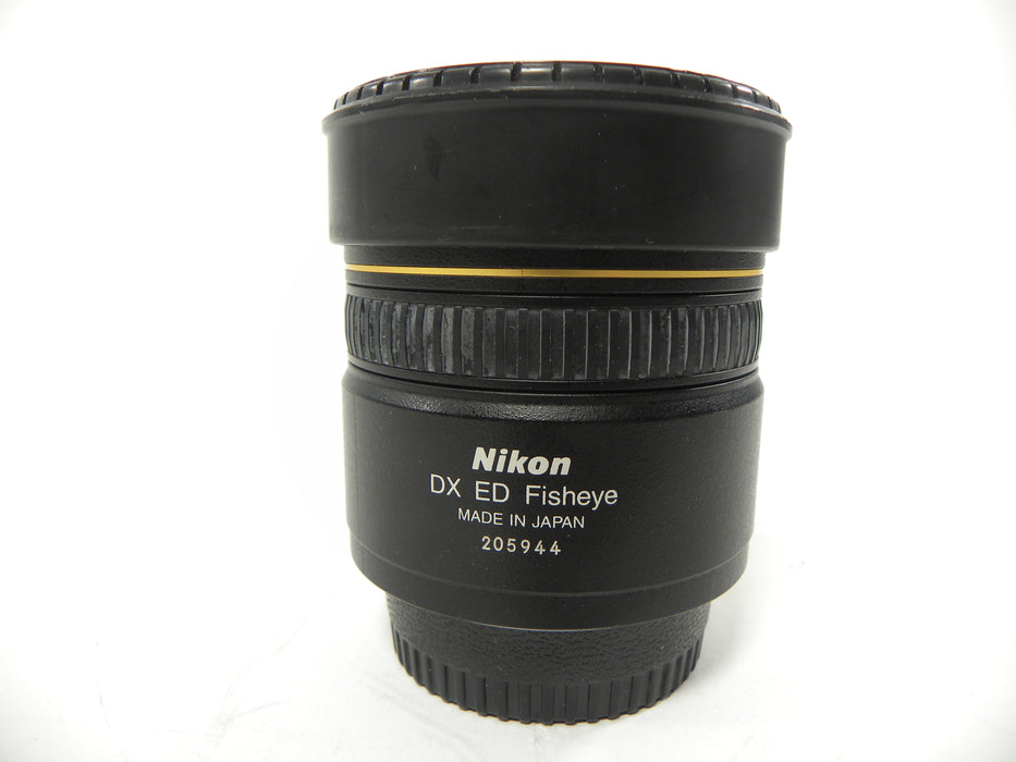Nikon AF Nikkor Fisheye DX ED 10.5mm f2.8G  AS IS (Parts) No Returns!