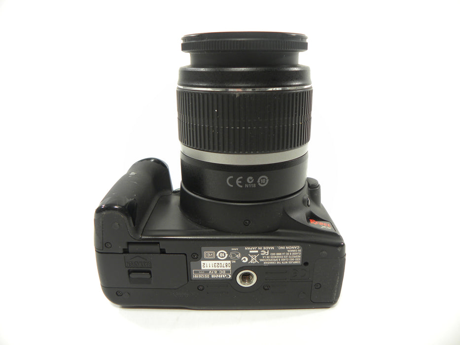 Canon EOS Rebel XS 10.1mp Digital SLR w/EF-S 18-55 IS Shutter Ct. 5,609
