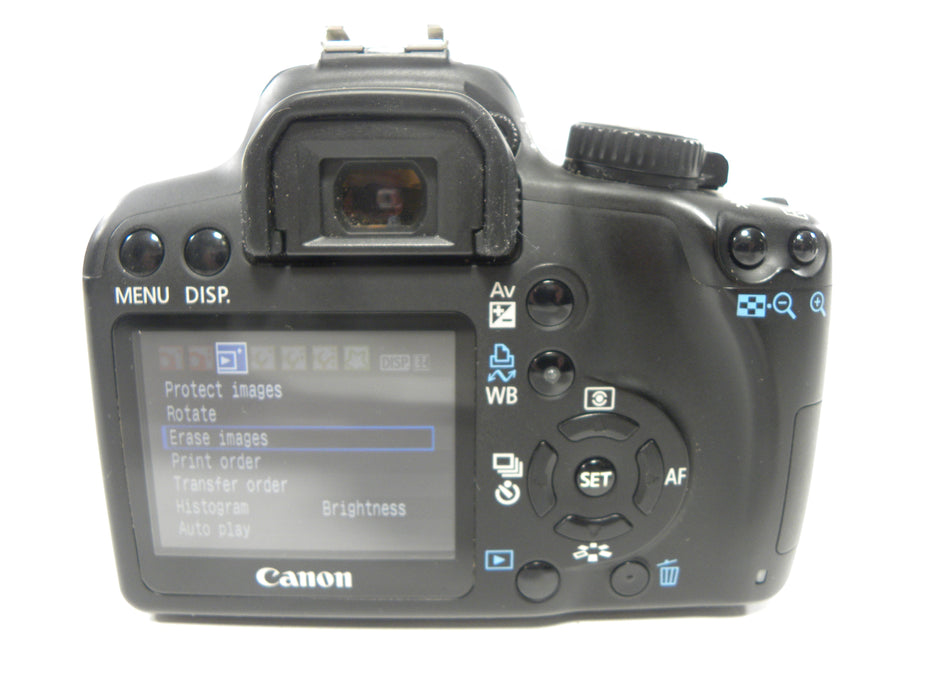 Canon EOS Rebel XS 10.1mp Digital SLR w/EF-S 18-55 IS Shutter Ct. 5,609